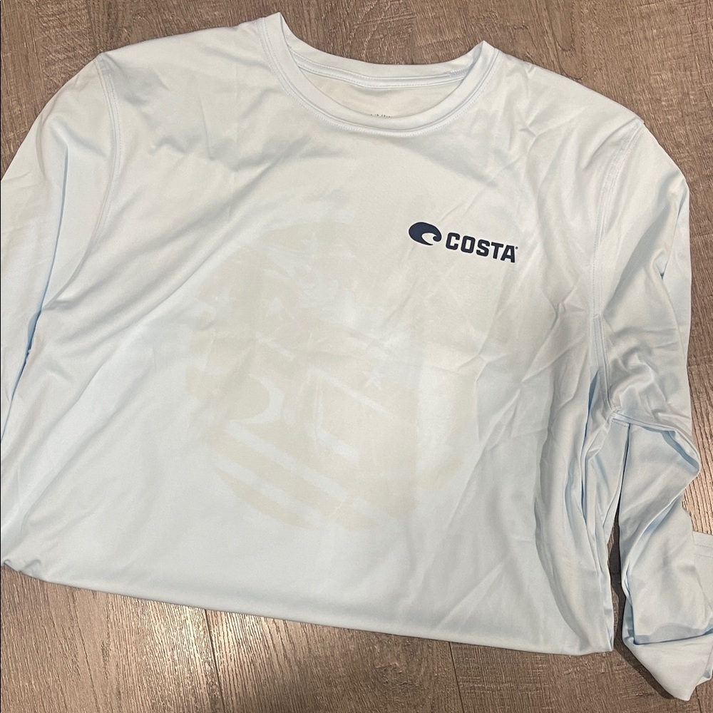 Costa Sky Blue Long Sleeve Tee